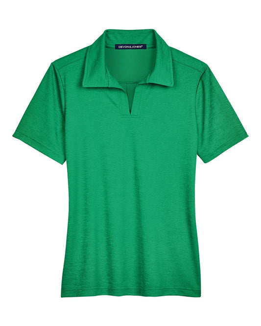 Women's CrownLux Performance® Address Melange Polo - DG22W