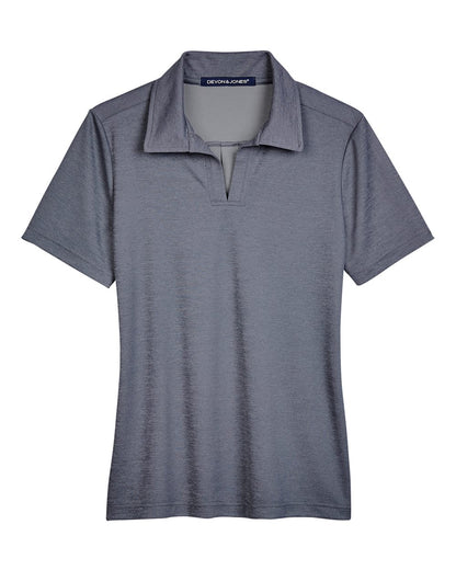 Women's CrownLux Performance® Address Melange Polo - DG22W