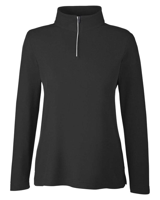 Women's Fusion ChromaSoft™ Pique Quarter-Zip Pullover - CE405W