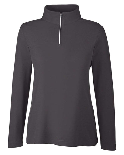 Women's Fusion ChromaSoft™ Pique Quarter-Zip Pullover - CE405W