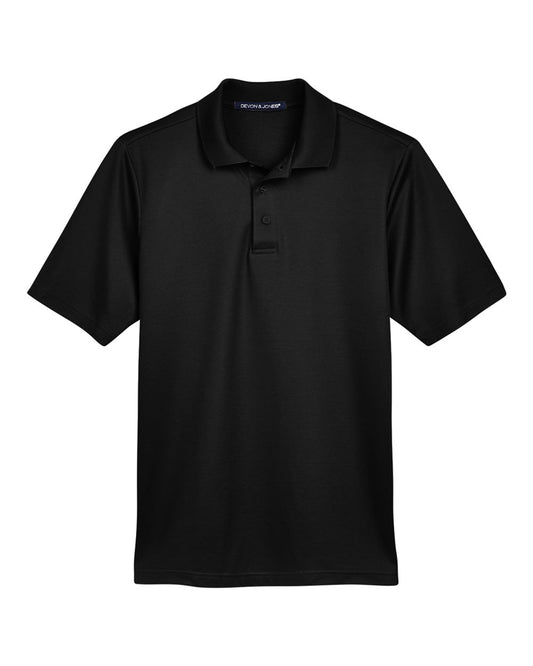 Men's CrownLux Performance® Plaited Polo - DG20