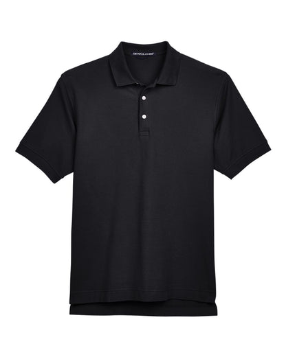 Men's Pima Piqué Polo - D100