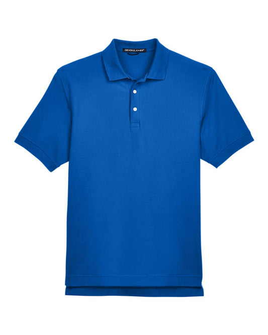 Men's Pima Piqué Polo - D100