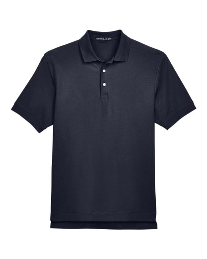 Men's Pima Piqué Polo - D100