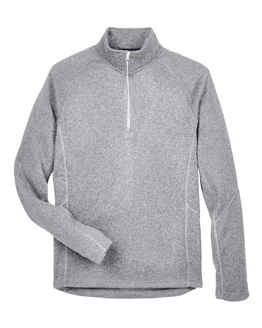 Unisex Bristol Sweater Fleece Quarter-Zip Pullover - DG792