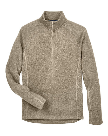 Unisex Bristol Sweater Fleece Quarter-Zip Pullover - DG792