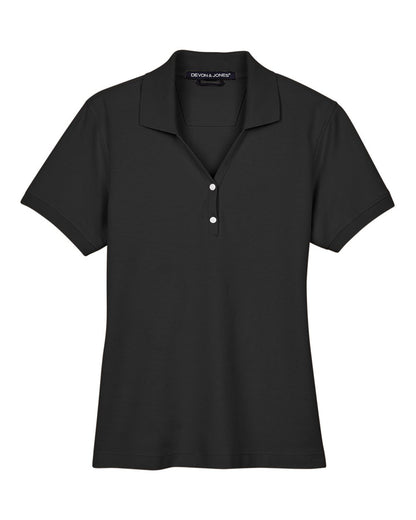 Women's Pima Piqué Polo - D100W