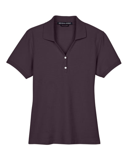 Women's Pima Piqué Polo - D100W