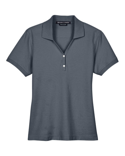 Women's Pima Piqué Polo - D100W