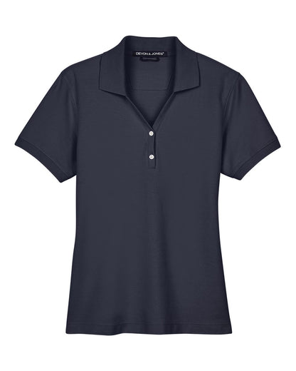 Women's Pima Piqué Polo - D100W