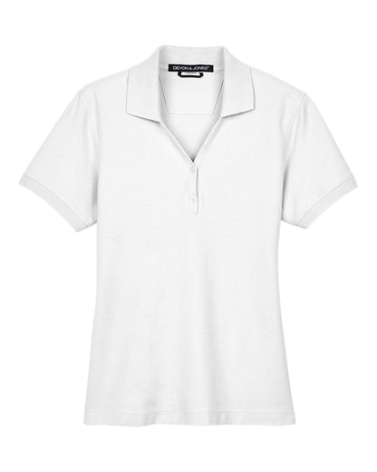 Women's Pima Piqué Polo - D100W