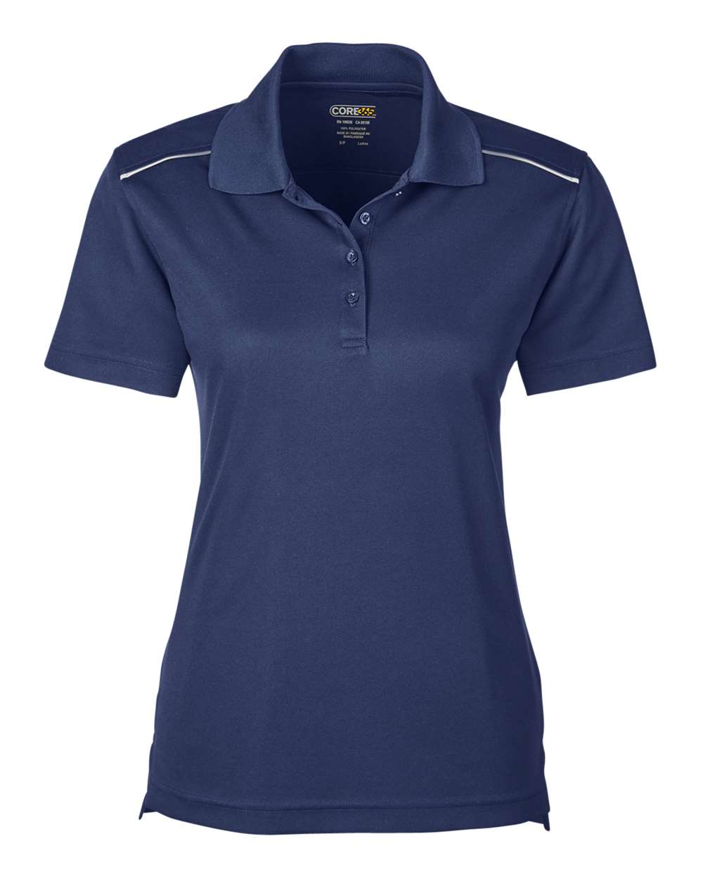 Women's Radiant Performance Piqué Polo with Reflective Piping - 78181R