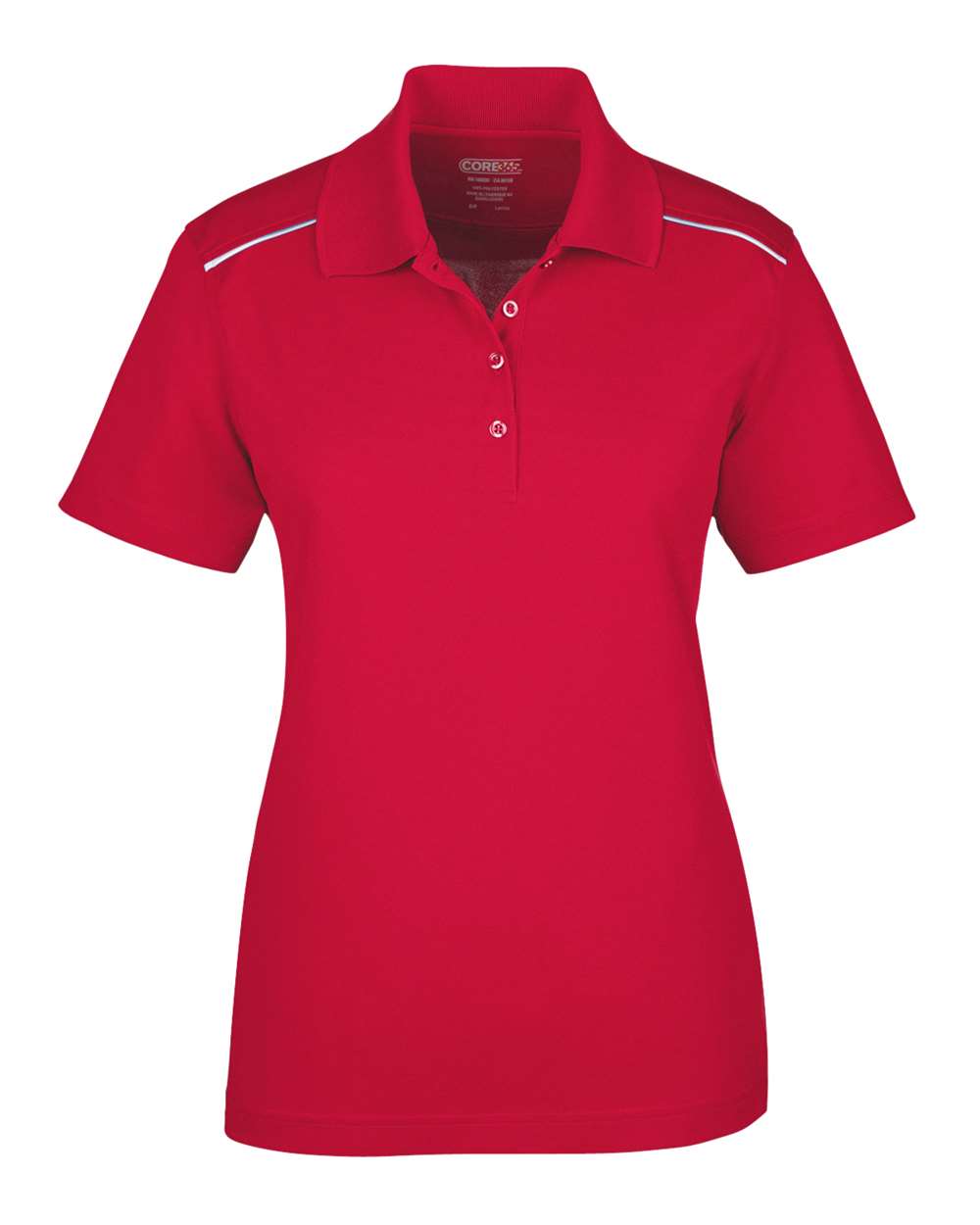 Women's Radiant Performance Piqué Polo with Reflective Piping - 78181R