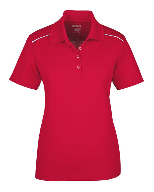 Women's Radiant Performance Piqué Polo with Reflective Piping - 78181R