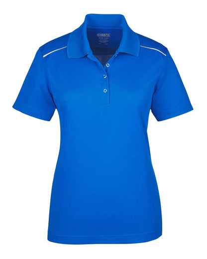 Women's Radiant Performance Piqué Polo with Reflective Piping - 78181R