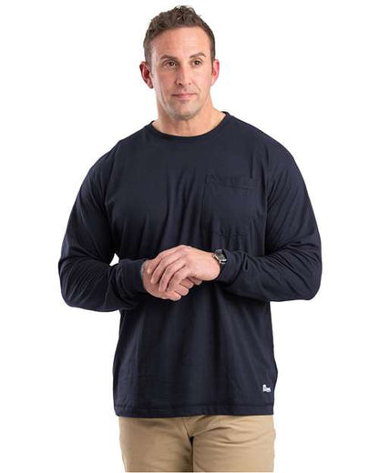 Men's Performance Long Sleeve Pocket T-Shirt - BSM39