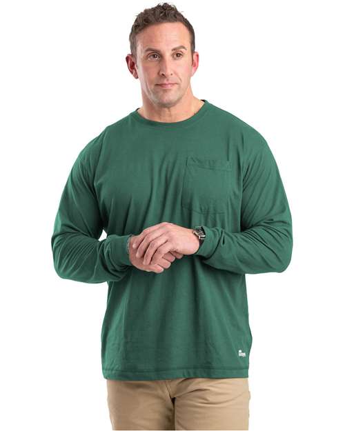 Men's Performance Long Sleeve Pocket T-Shirt - BSM39