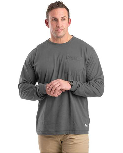 Men's Performance Long Sleeve Pocket T-Shirt - BSM39