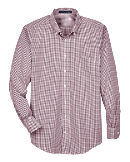 Men's Crown Collection® Gingham Check Woven Dress Shirt - D640