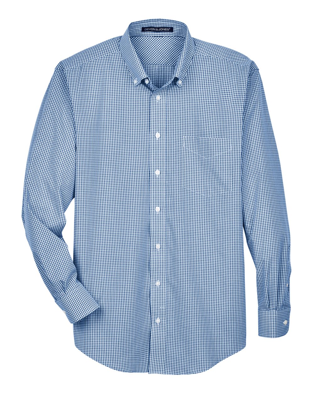 Men's Crown Collection® Gingham Check Woven Dress Shirt - D640
