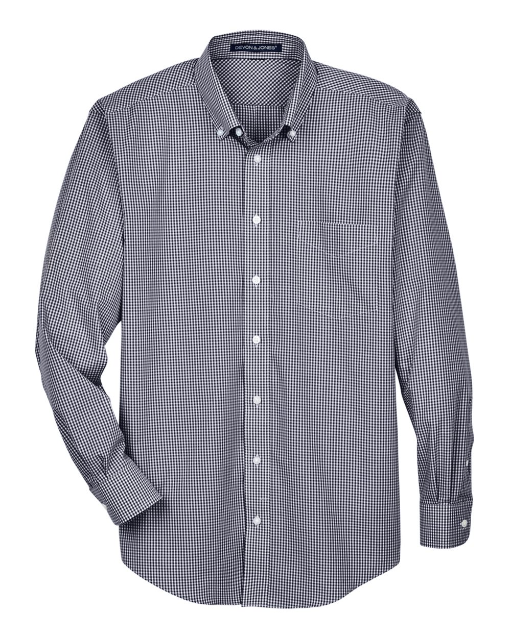 Men's Crown Collection® Gingham Check Woven Dress Shirt - D640