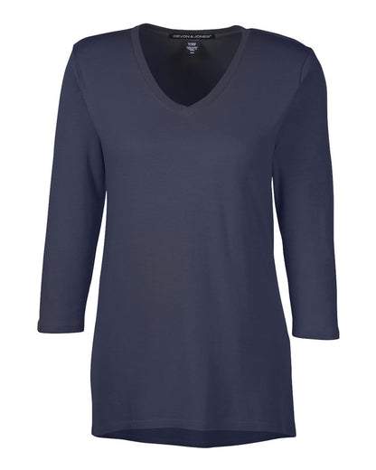 Women's Perfect Fit™ Bracelet-Length V-Neck Top - DP184W