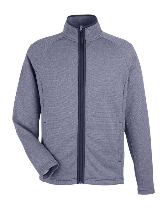 Men's Venture Heathered Stripe Full-Zip Jacket - CE72