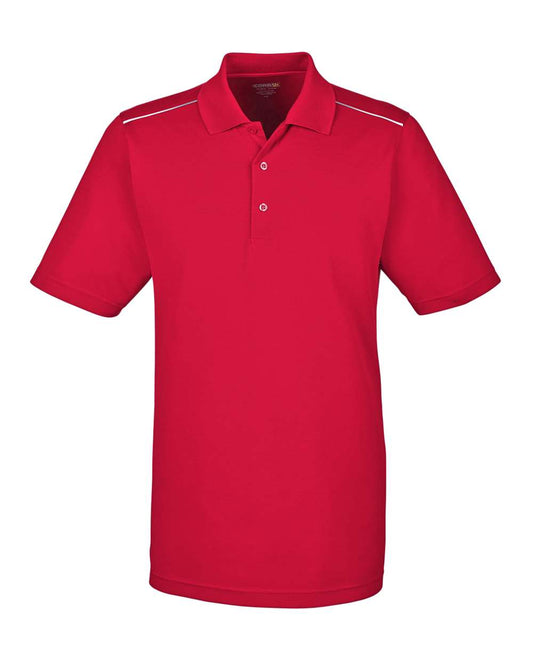 Men's Radiant Performance Piqué Polo with Reflective Piping - 88181R