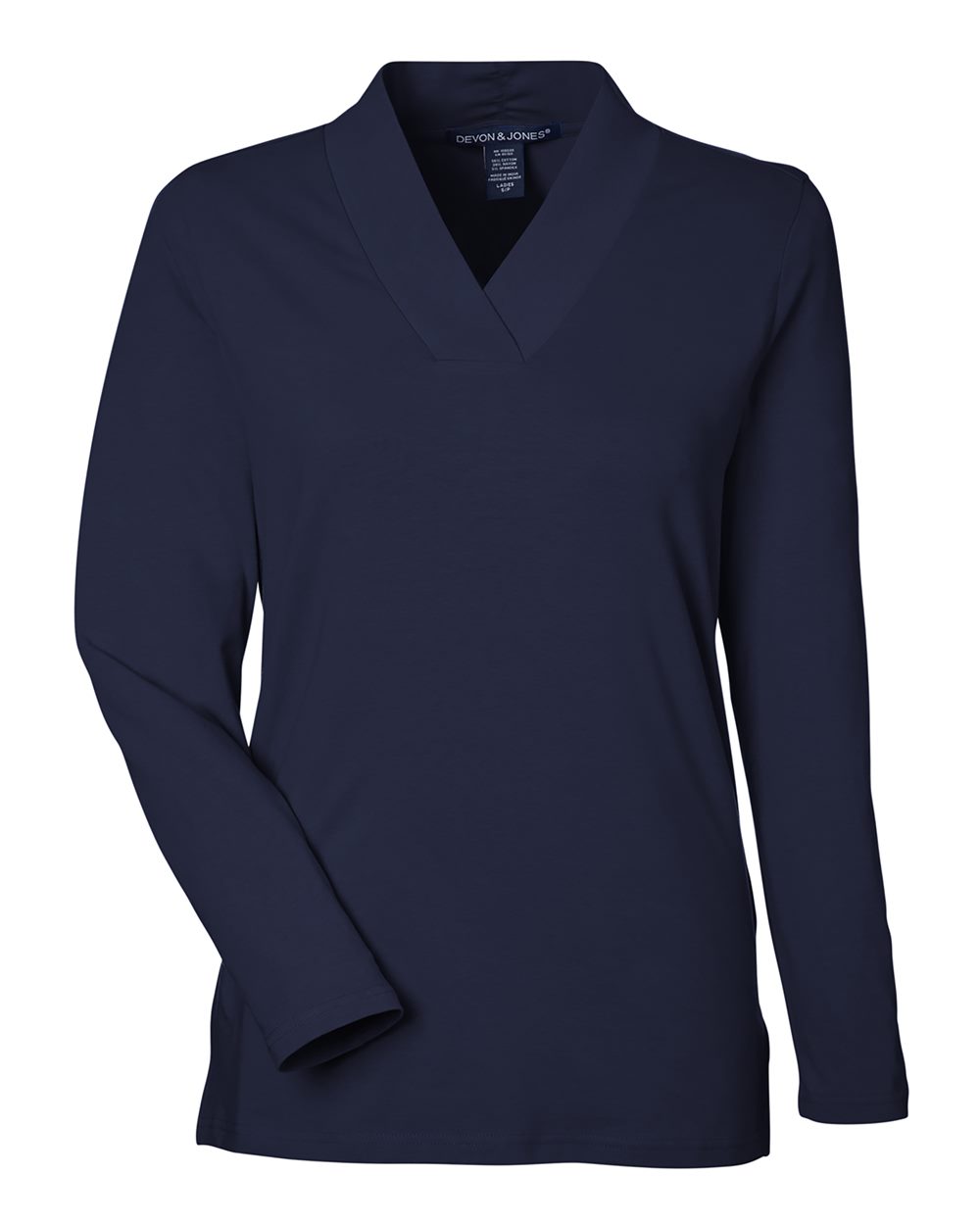 Women's Raleigh Shawl Collar Knit Top - DP121W