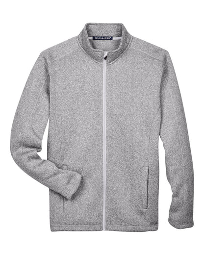 Men's Bristol Full-Zip Sweater Fleece Jacket - DG793
