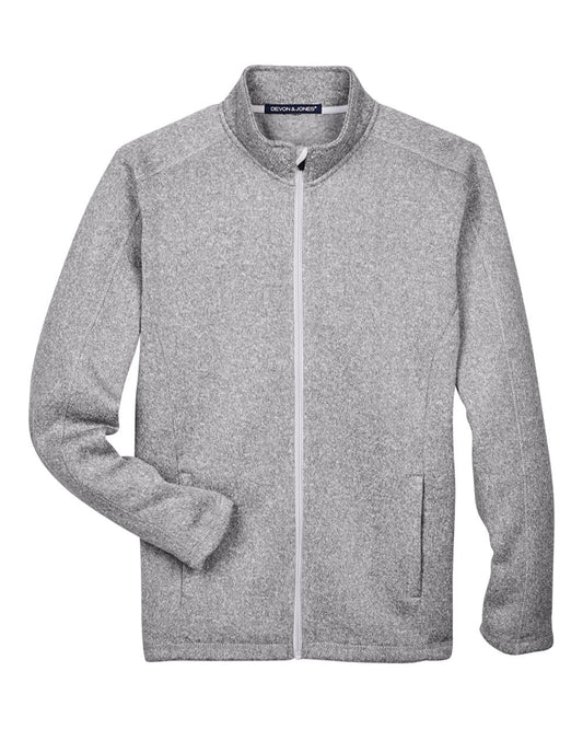 Men's Bristol Full-Zip Sweater Fleece Jacket - DG793