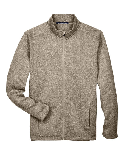 Men's Bristol Full-Zip Sweater Fleece Jacket - DG793