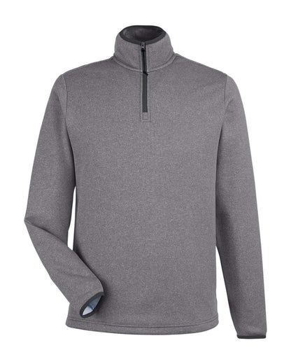 Men's Venture Heathered Stripe Quarter-Zip Pullover - CE73