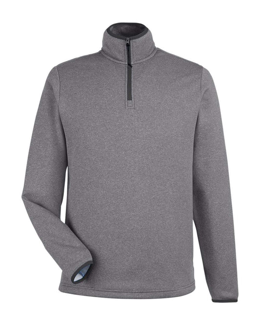 Men's Venture Heathered Stripe Quarter-Zip Pullover - CE73