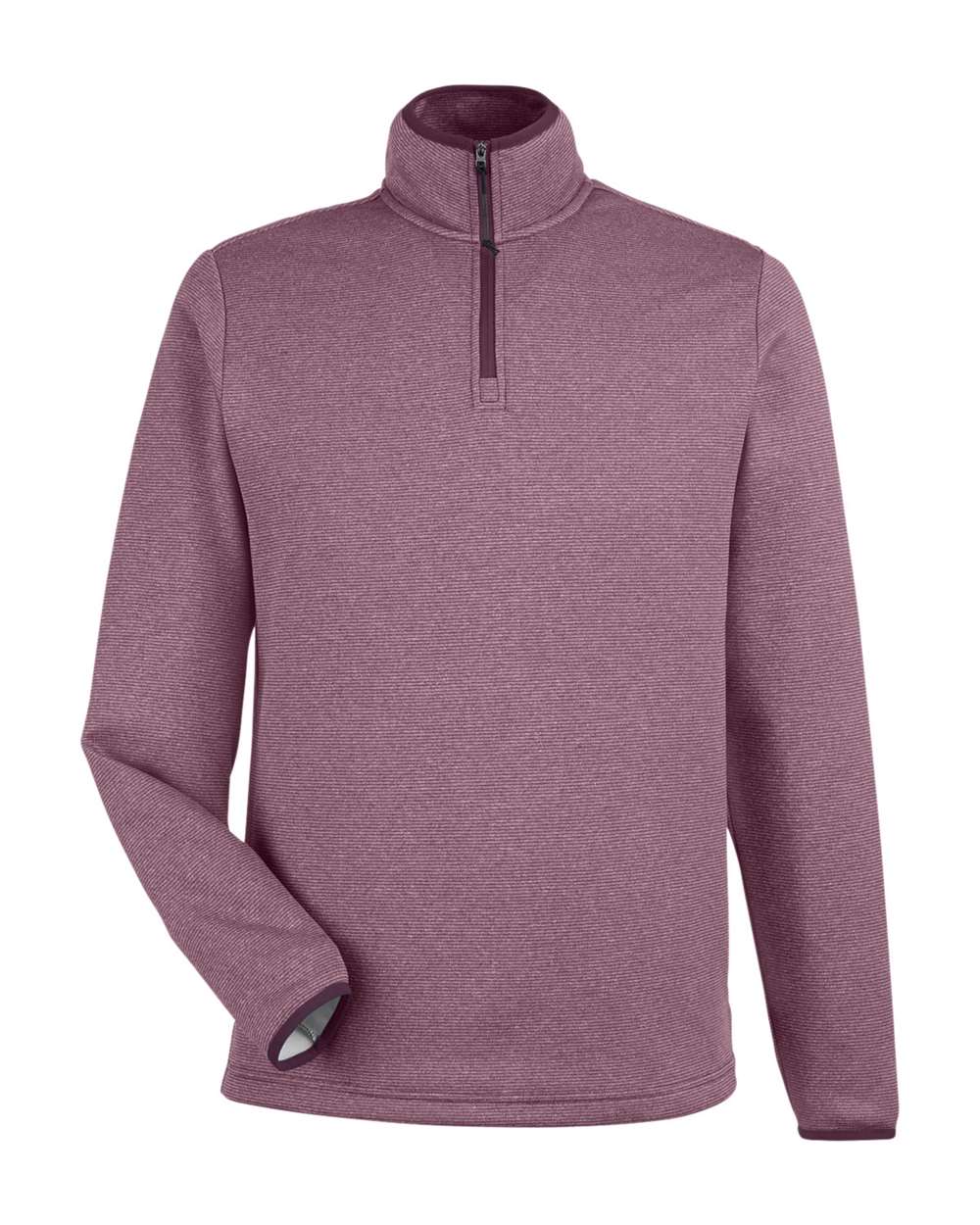 Men's Venture Heathered Stripe Quarter-Zip Pullover - CE73