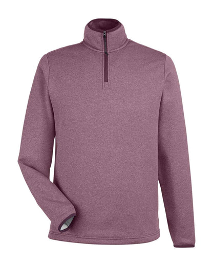 Men's Venture Heathered Stripe Quarter-Zip Pullover - CE73