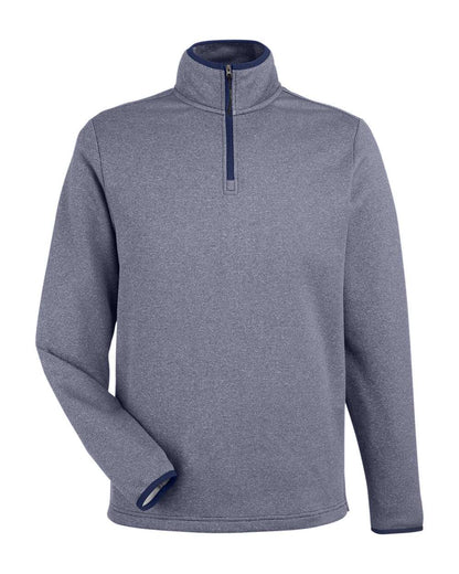 Men's Venture Heathered Stripe Quarter-Zip Pullover - CE73