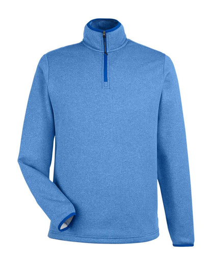 Men's Venture Heathered Stripe Quarter-Zip Pullover - CE73