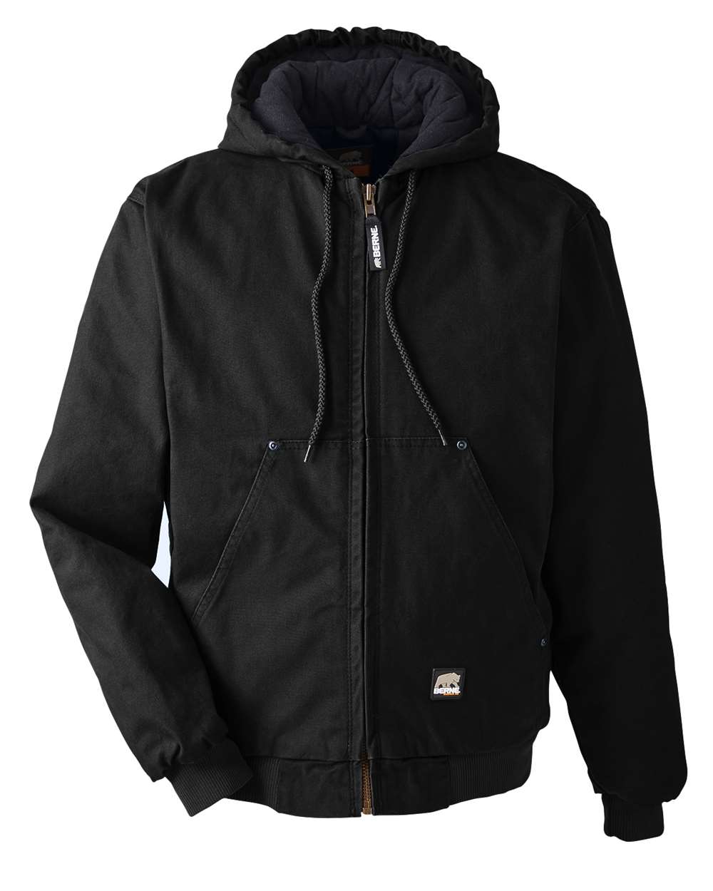 Men's Heartland Washed Cotton Duck Hooded Jacket - HJ375