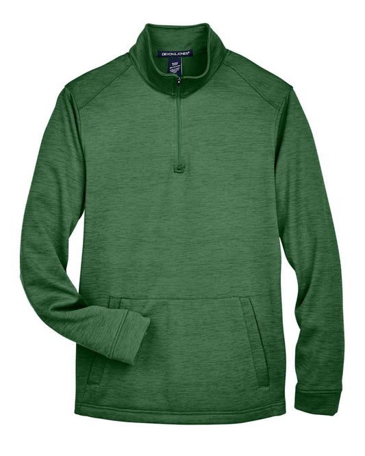 Men's Newbury Mélange Fleece Quarter-Zip Pullover - DG798