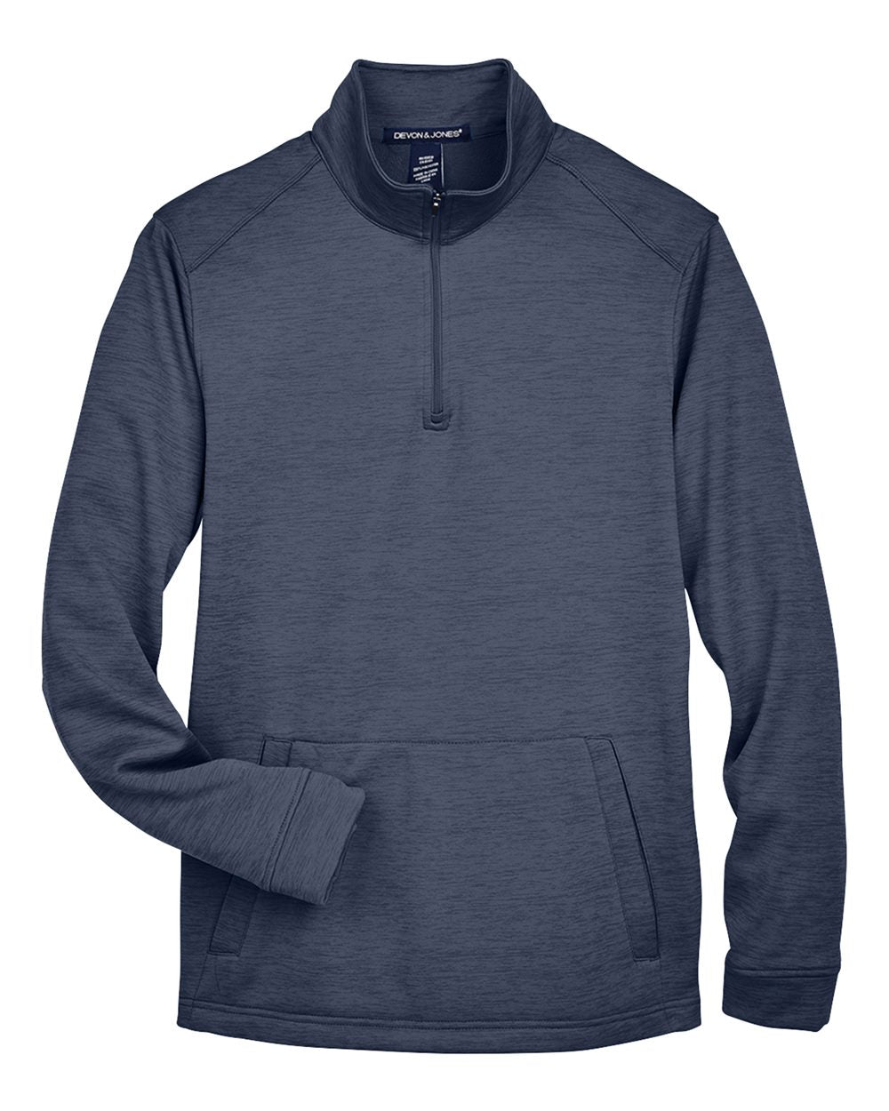 Men's Newbury Mélange Fleece Quarter-Zip Pullover - DG798