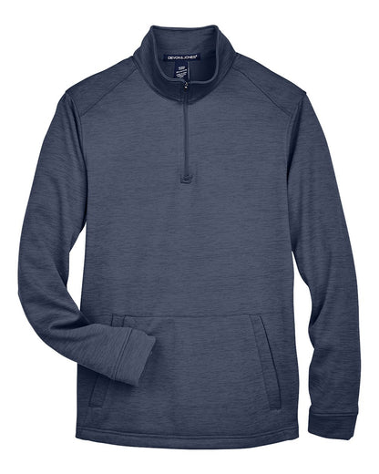 Men's Newbury Mélange Fleece Quarter-Zip Pullover - DG798