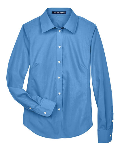 Women's Crown Collection® Broadcloth Woven Dress Shirt - D620W