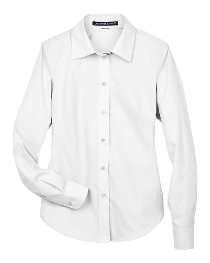 Women's Crown Collection® Broadcloth Woven Dress Shirt - D620W