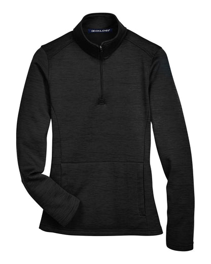 Women's Newbury Mélange Fleece Quarter-Zip Pullover - DG798W