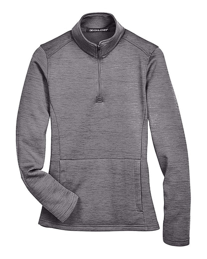 Women's Newbury Mélange Fleece Quarter-Zip Pullover - DG798W