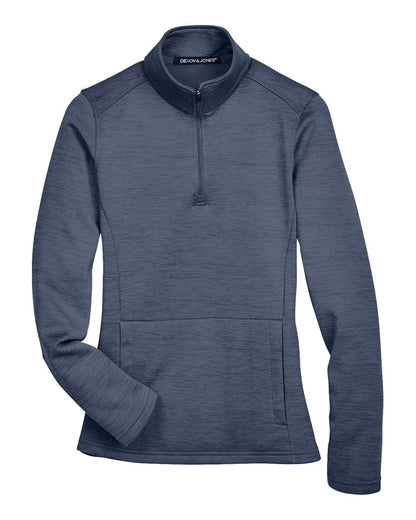 Women's Newbury Mélange Fleece Quarter-Zip Pullover - DG798W