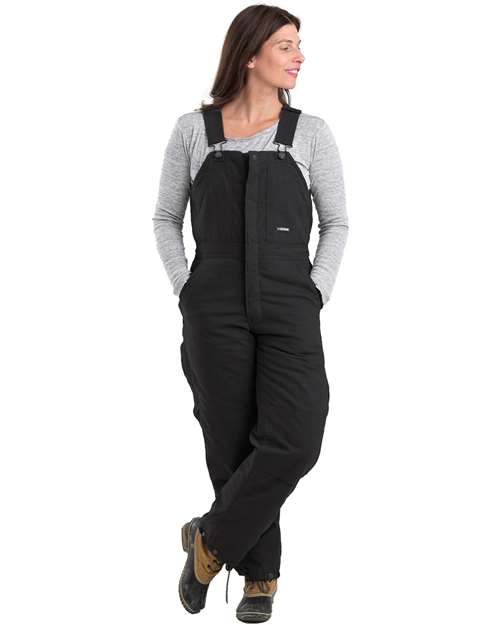 Women's Softstone Duck Insulated Bib Overall - WB515