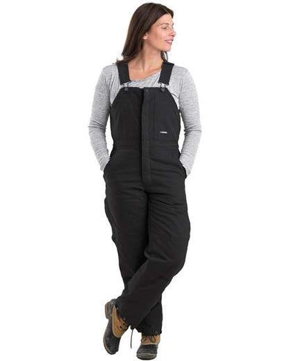 Women's Softstone Duck Insulated Bib Overall - WB515