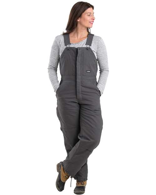 Women's Softstone Duck Insulated Bib Overall - WB515